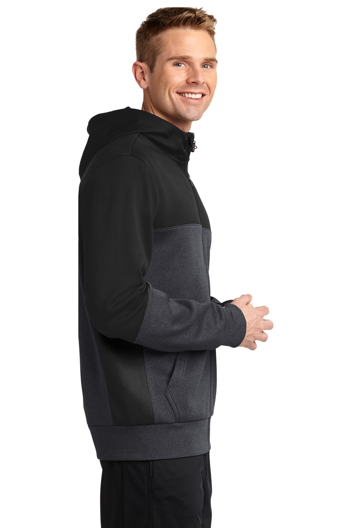 Tech Fleece Colorblock Full-Zip Hooded Jacket