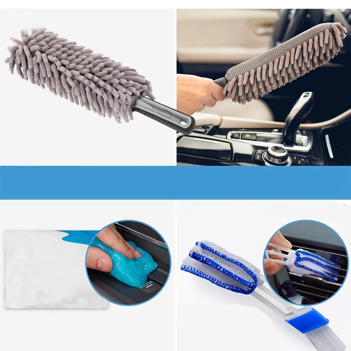 Ultimate Car Wash Kit Cleaning Supplies Multi-purpose Set 5
