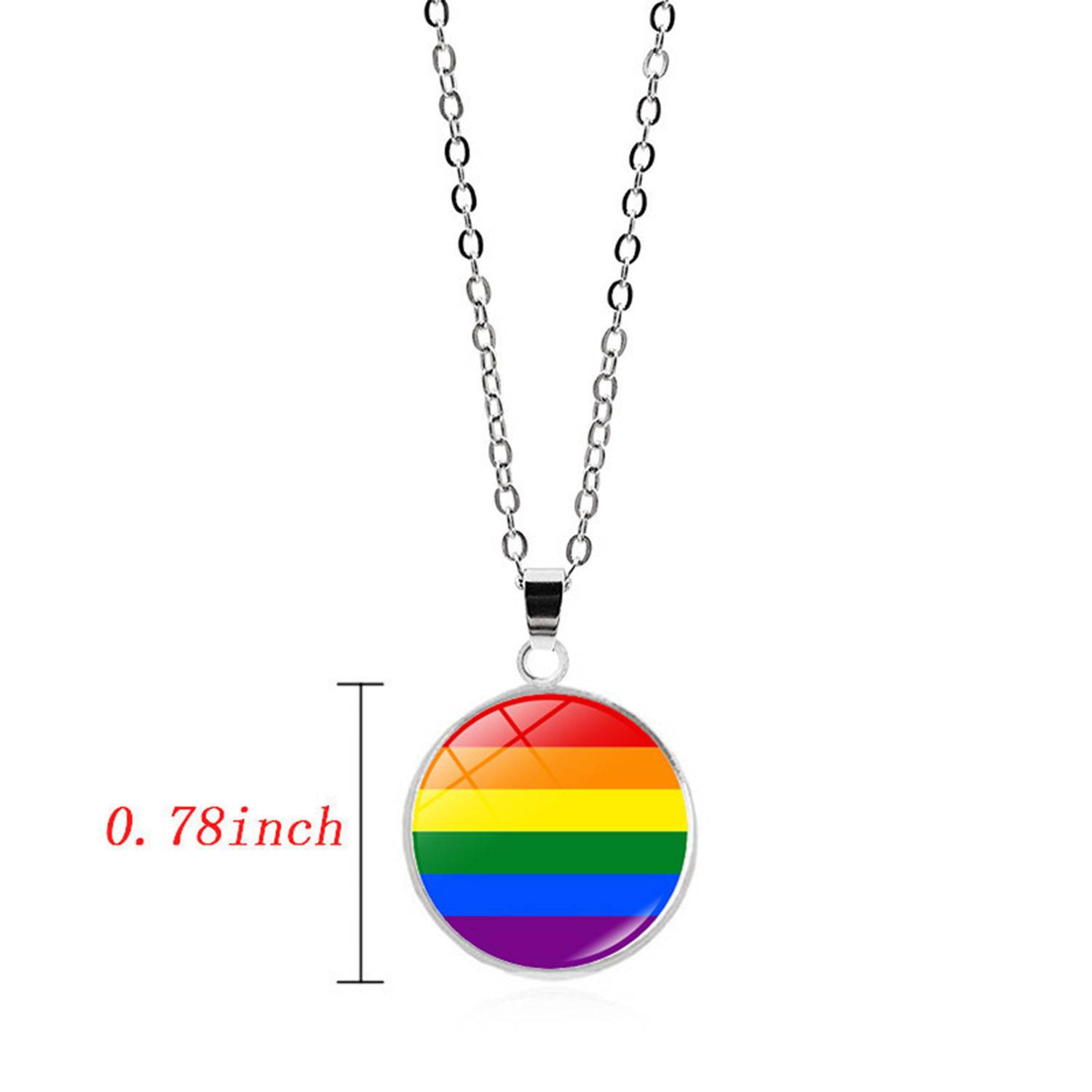 Rainbow Plastic Medallions 5