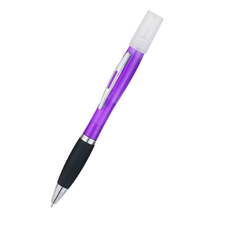 2 in 1 Plastic Spray Ballpoint Pen 2