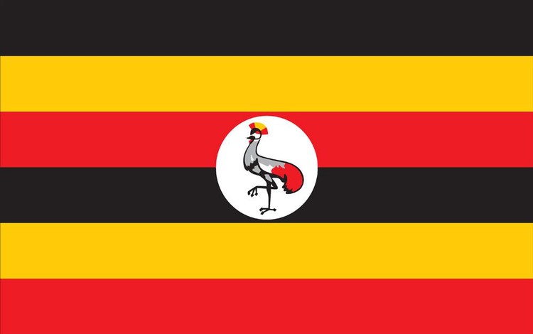 Uganda Flag - 2' x 3' - Nylon 1