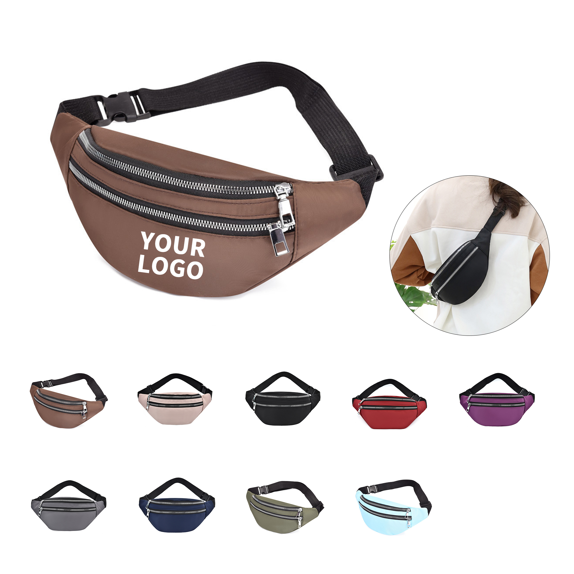 Sports Waterproof Waist Bag 11