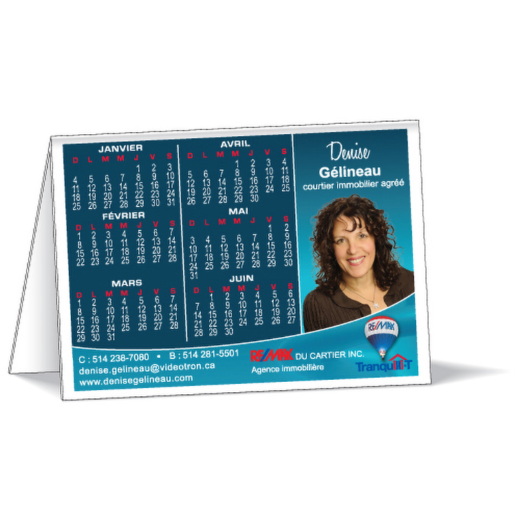 .020 White Gloss Vinyl Folding Plastic Tent. Folded size (2.875" x 4") Digitally printed