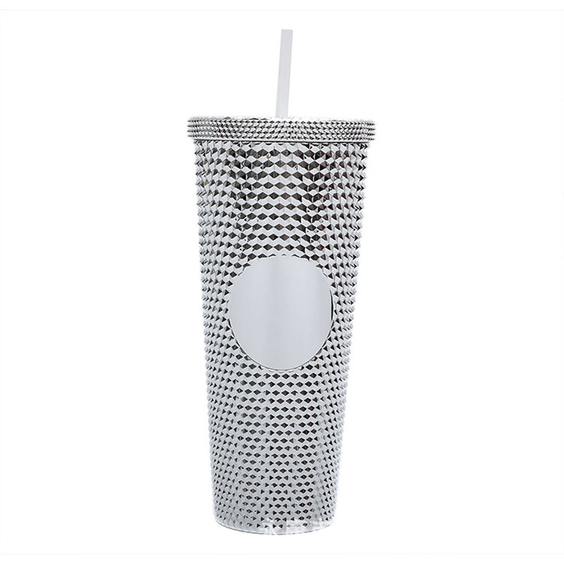 24Oz Reusable Double Wall Matte Iced Coffee Cup 7