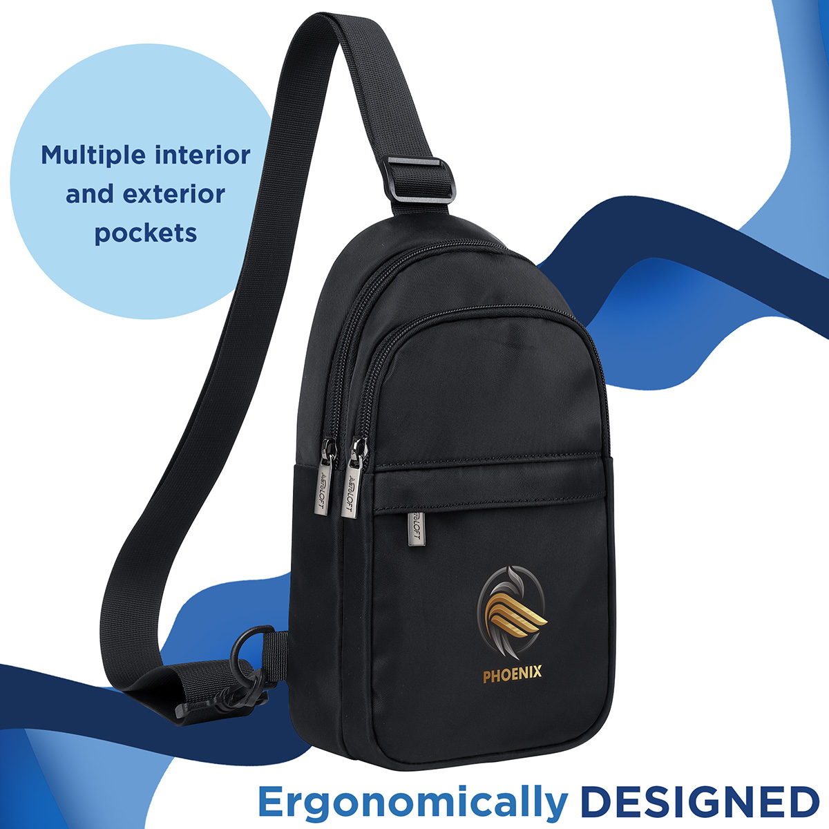AeroLOFT® Motion Crossbody Sling Bag 25