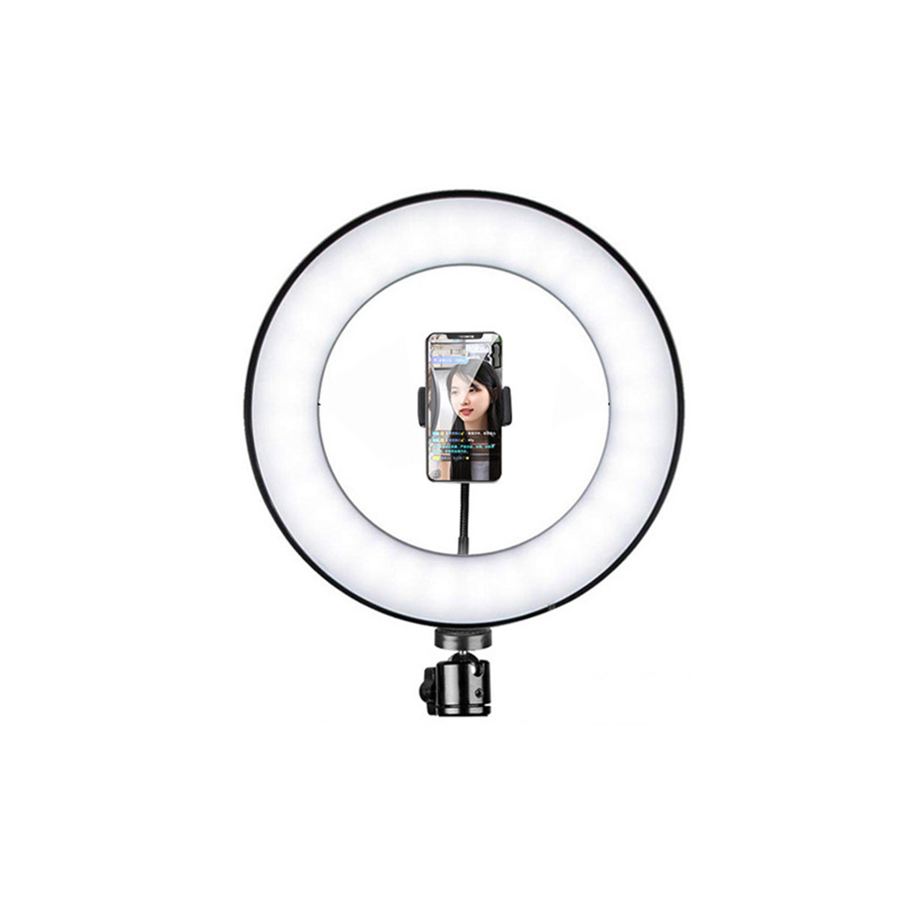 Adjustable LED Ring Selfie Light 2