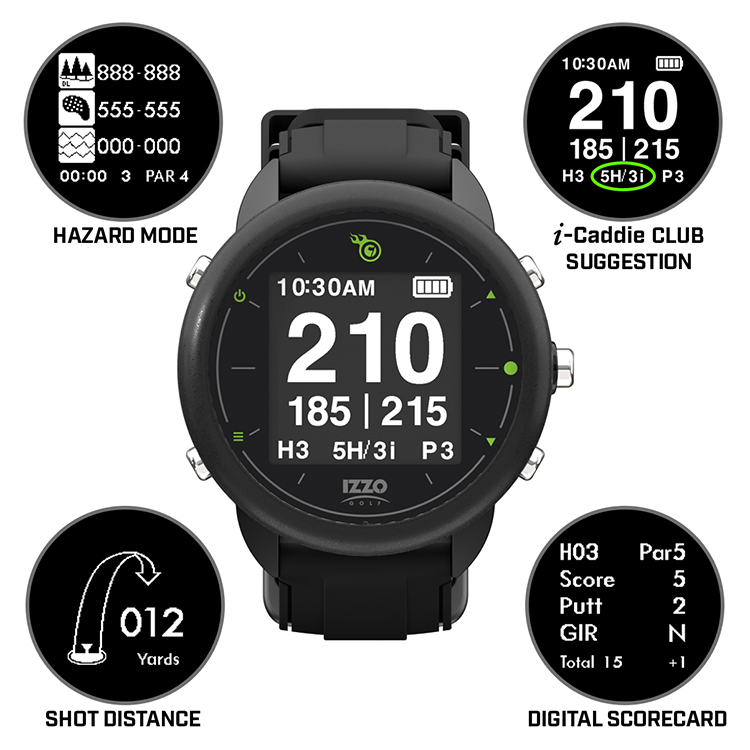 IZZO SWAMI Watch Golf GPS 1