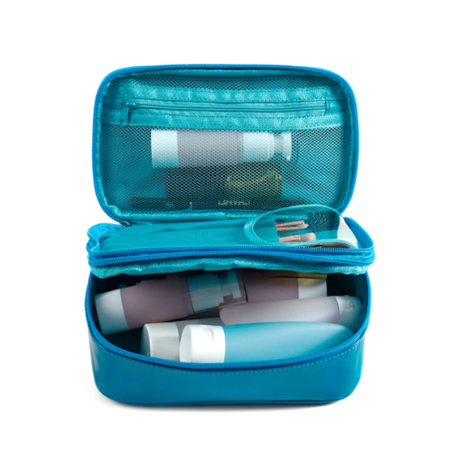Double Layer Travel Makeup Organizer 3