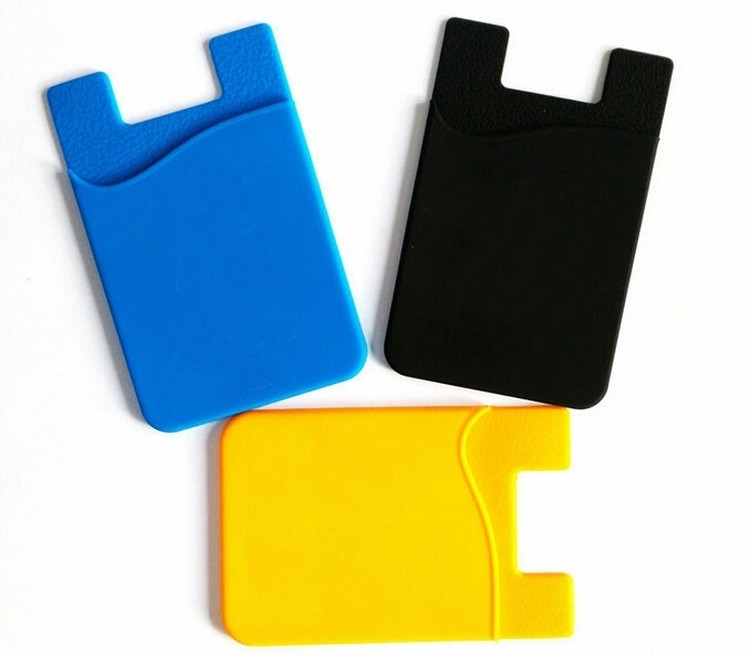 Silicone Phone Holder Case Card Pocket 2