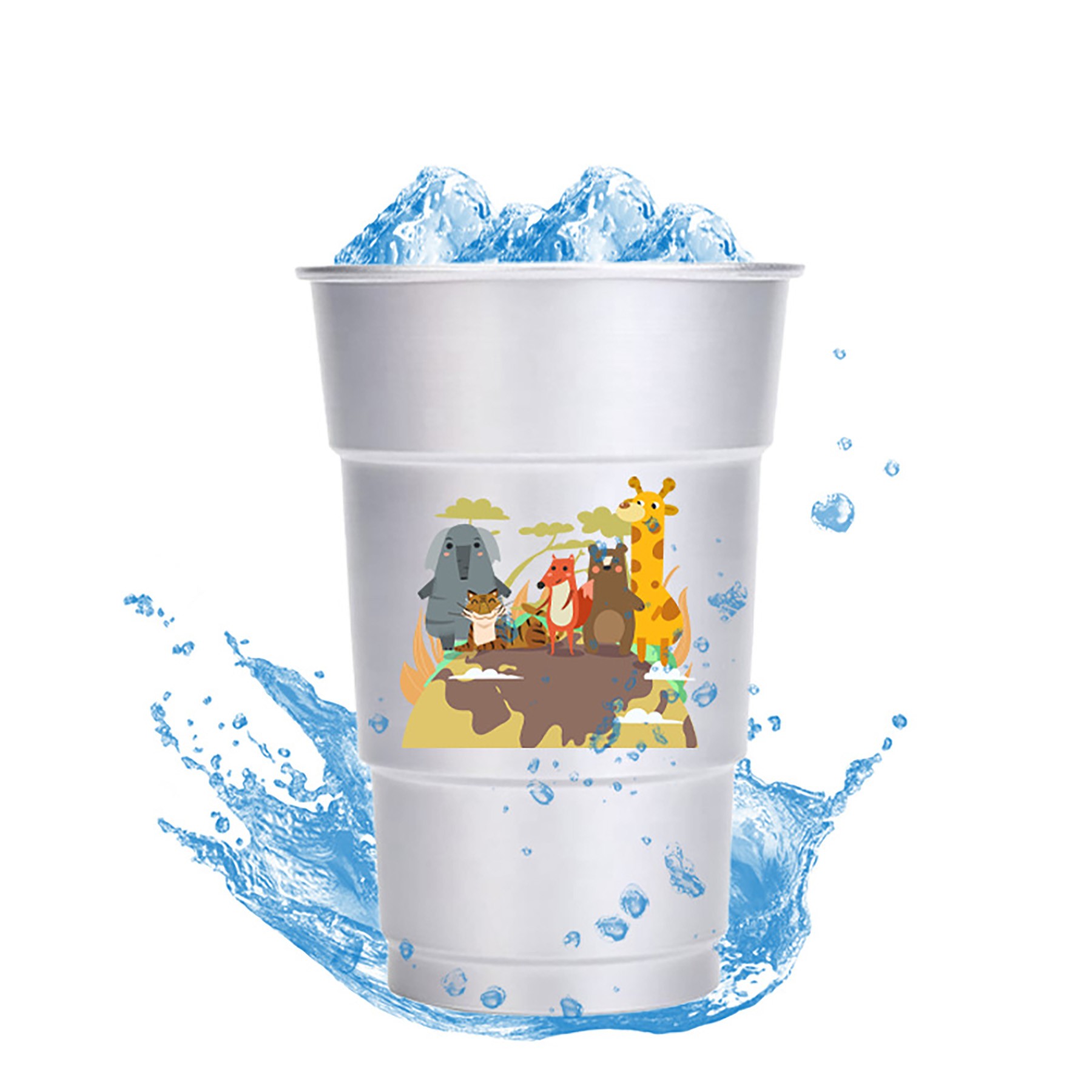 Food Grade Color Changing Aluminum Cups 2