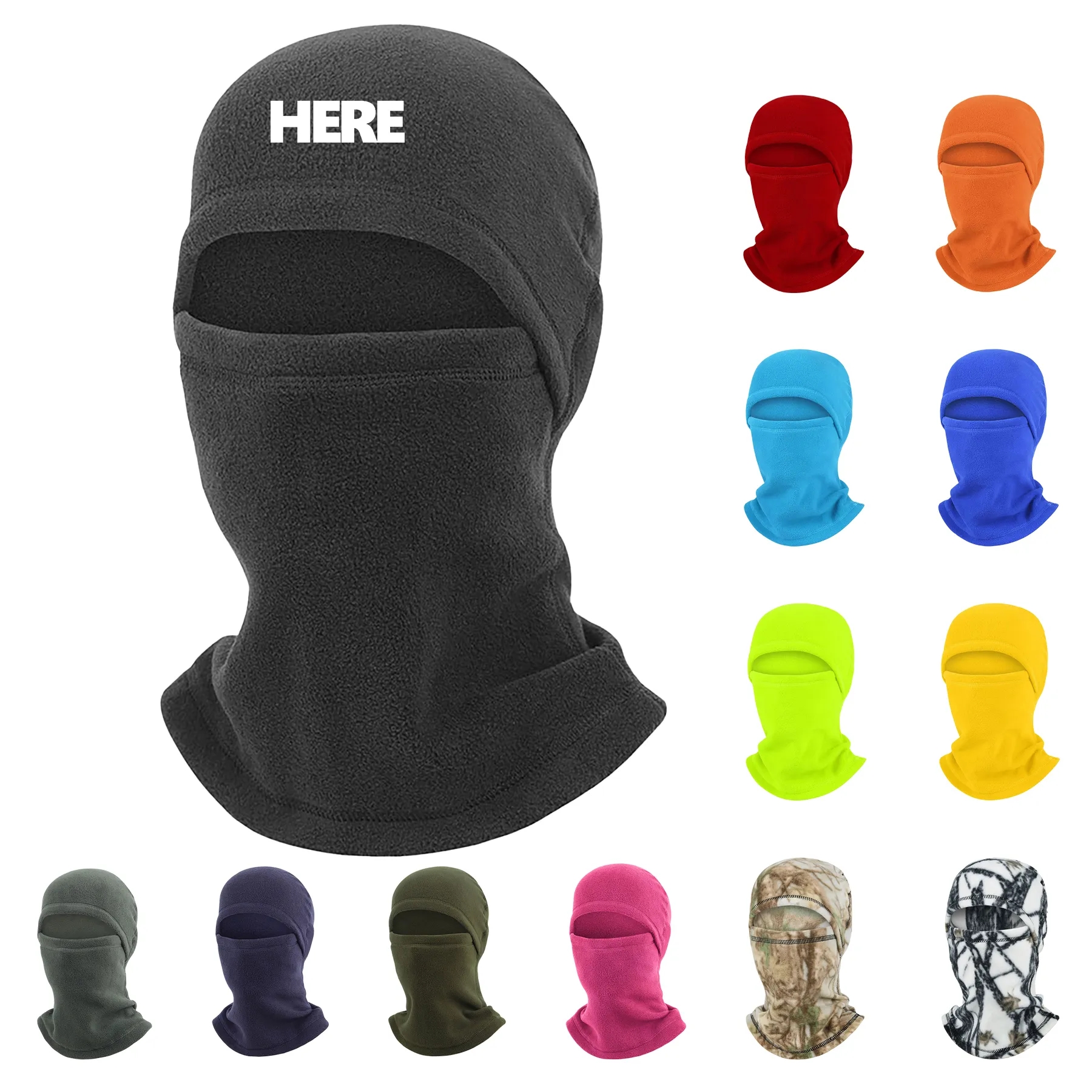 Windproof Warmer Fleece Winter Mask 12