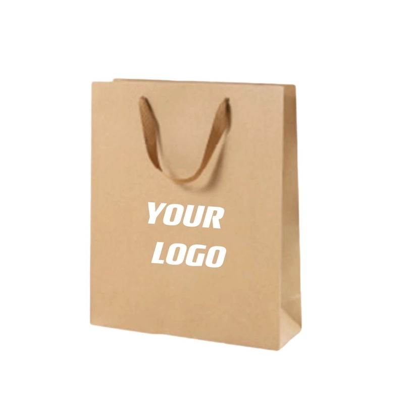 Customizable Kraft Paper Bags For Carry-out 3