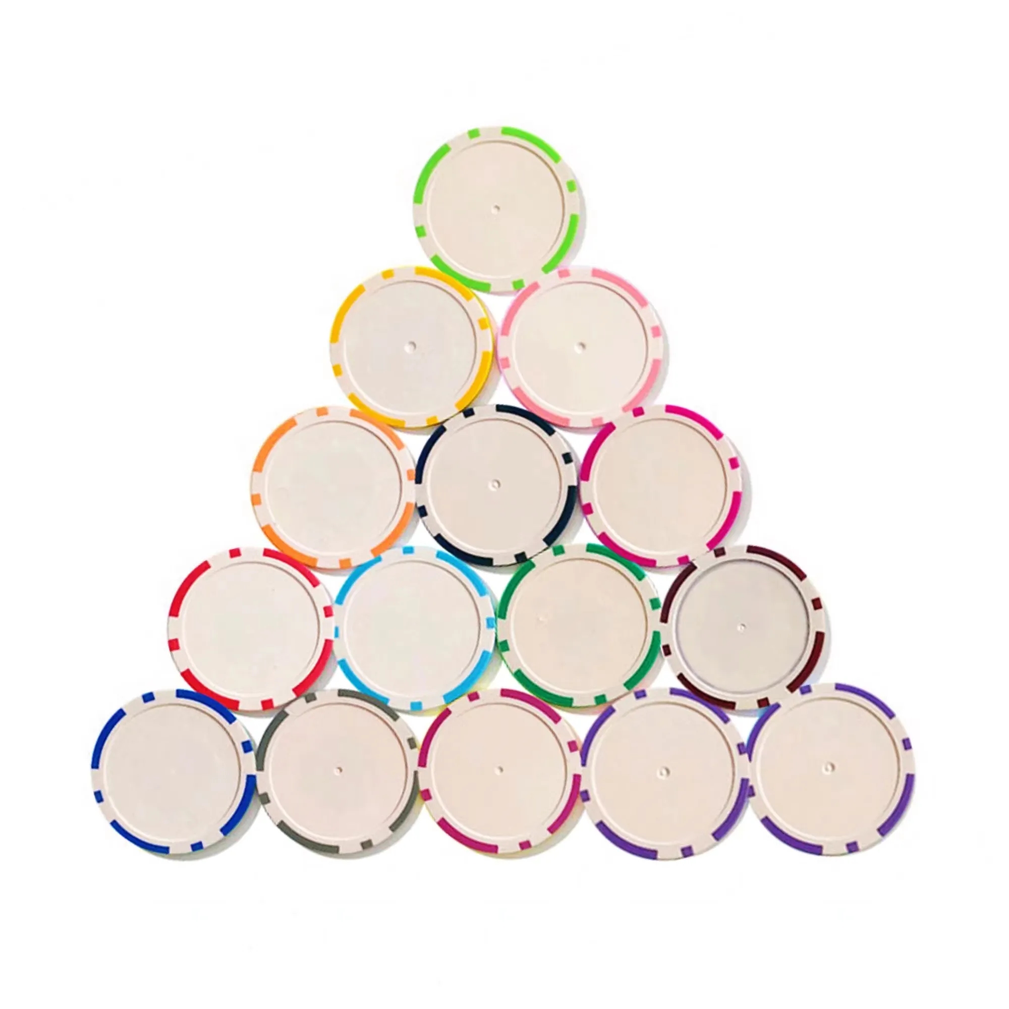 Custom Blank Professional Poker Chips 6