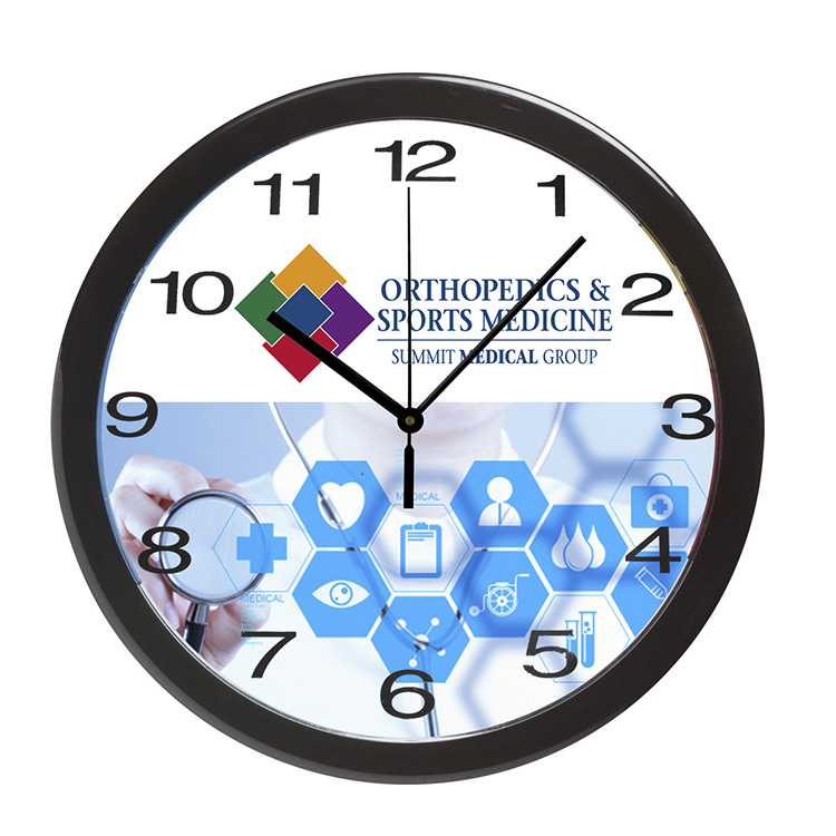 "Bezel" 12" Economy Oversized Wall Clock 2