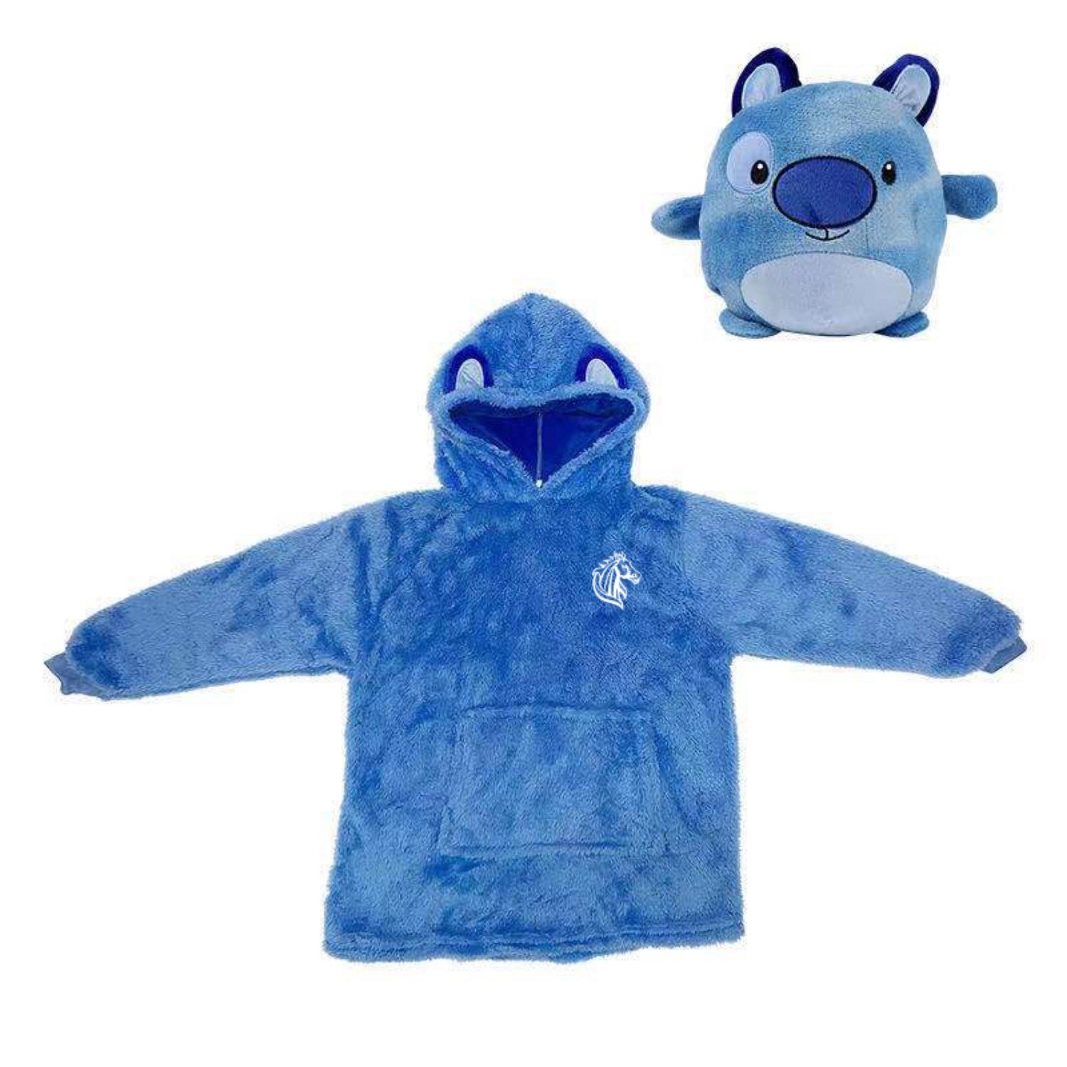 Kids Cartoon Hooded Blanket Pajama 5