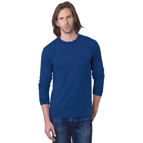 Unisex Pocket Long Sleeve Crew 12