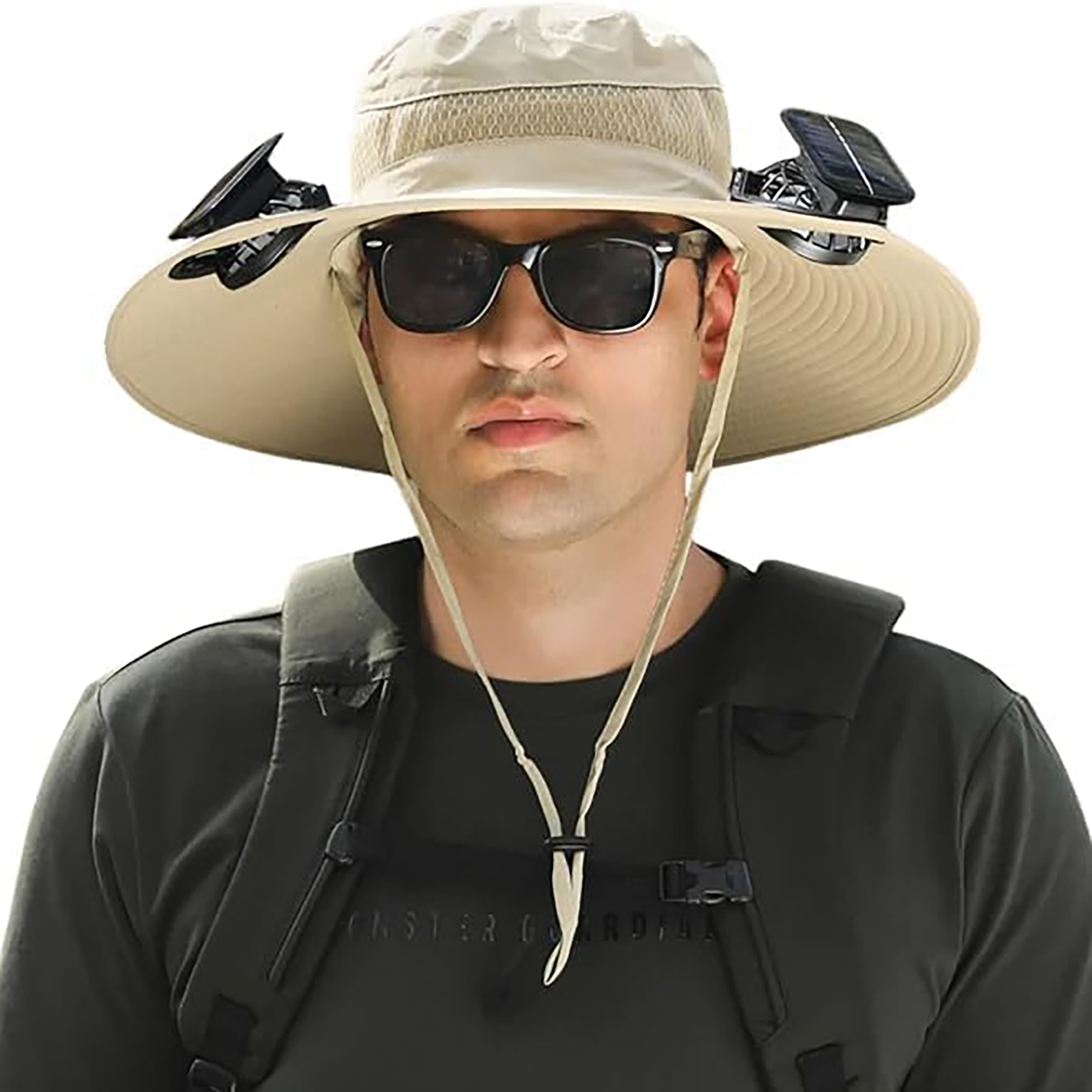 Solar Powered Cooling Fan Hat 7