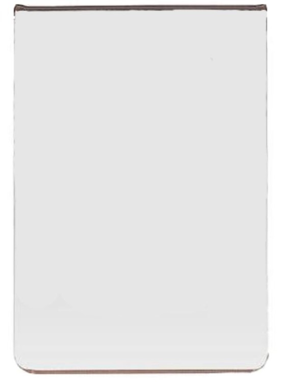 Blank Acrylic Clear Pocket Badge 2