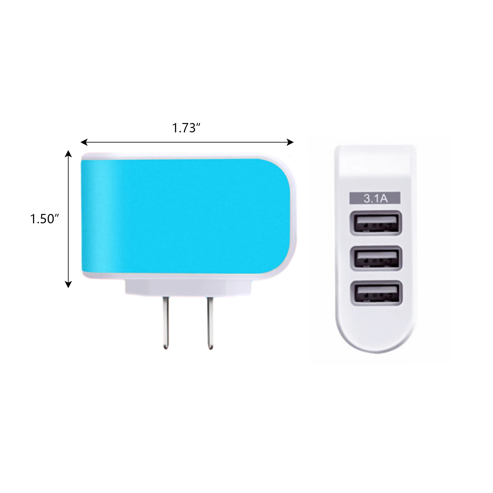 MOQ 100PCS USB Phone Charger 4