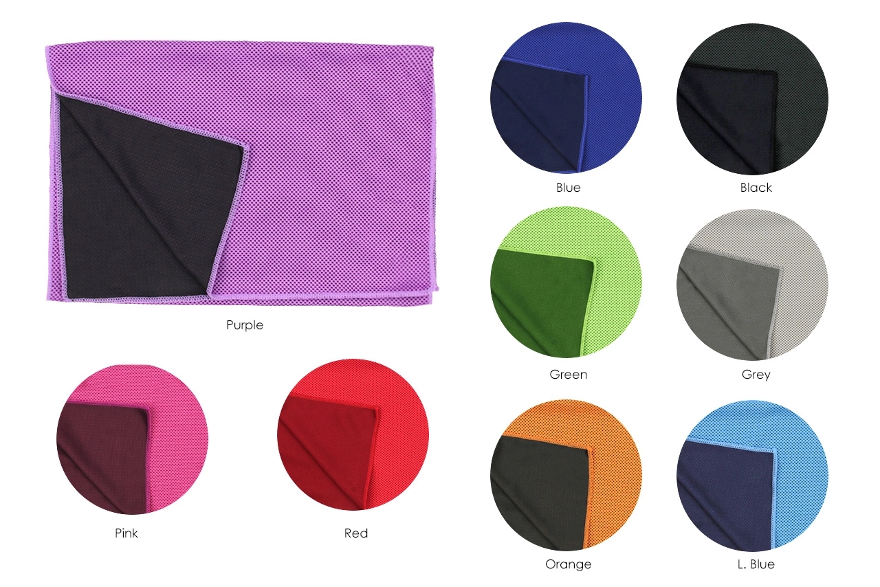 Cooling Towel In Water Resistant Pouch 8