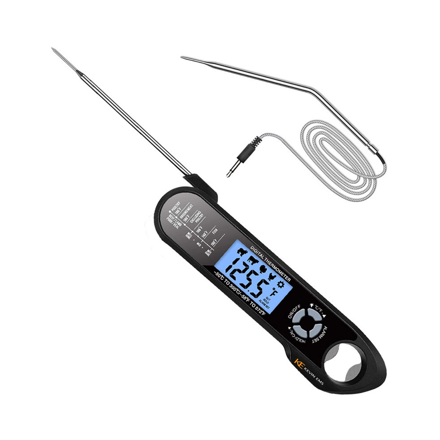 Multi Needle Intelligent Alarm Oven Barbecue Food Thermomete 3