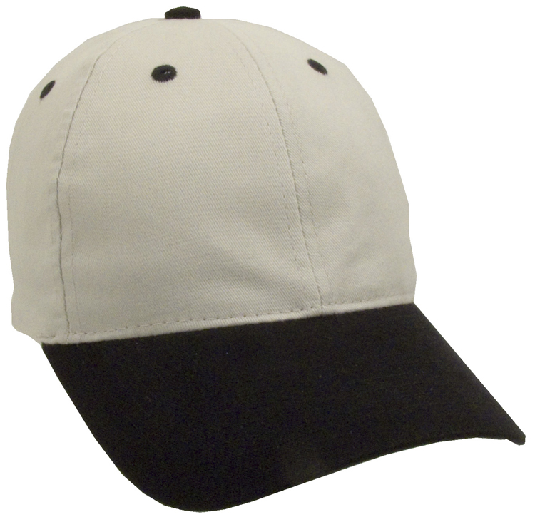 2-Tone Brushed Cotton Twill Cap 4