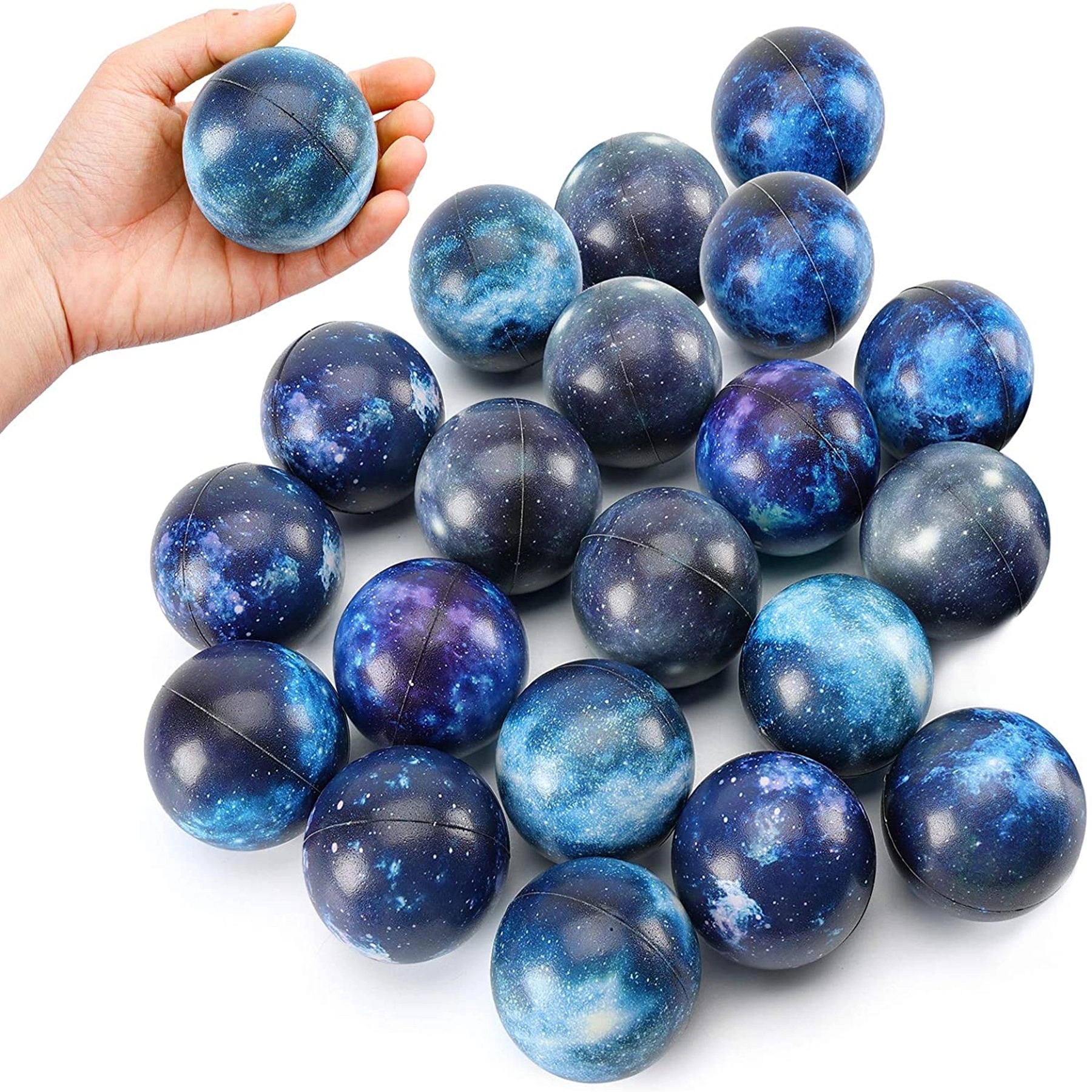 Galaxy Shape Foam Stress Balls 2