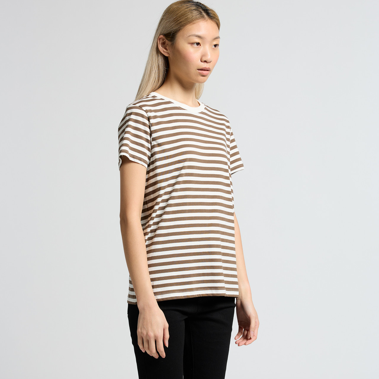 Wo's Maple Stripe Tee | 4037S 2