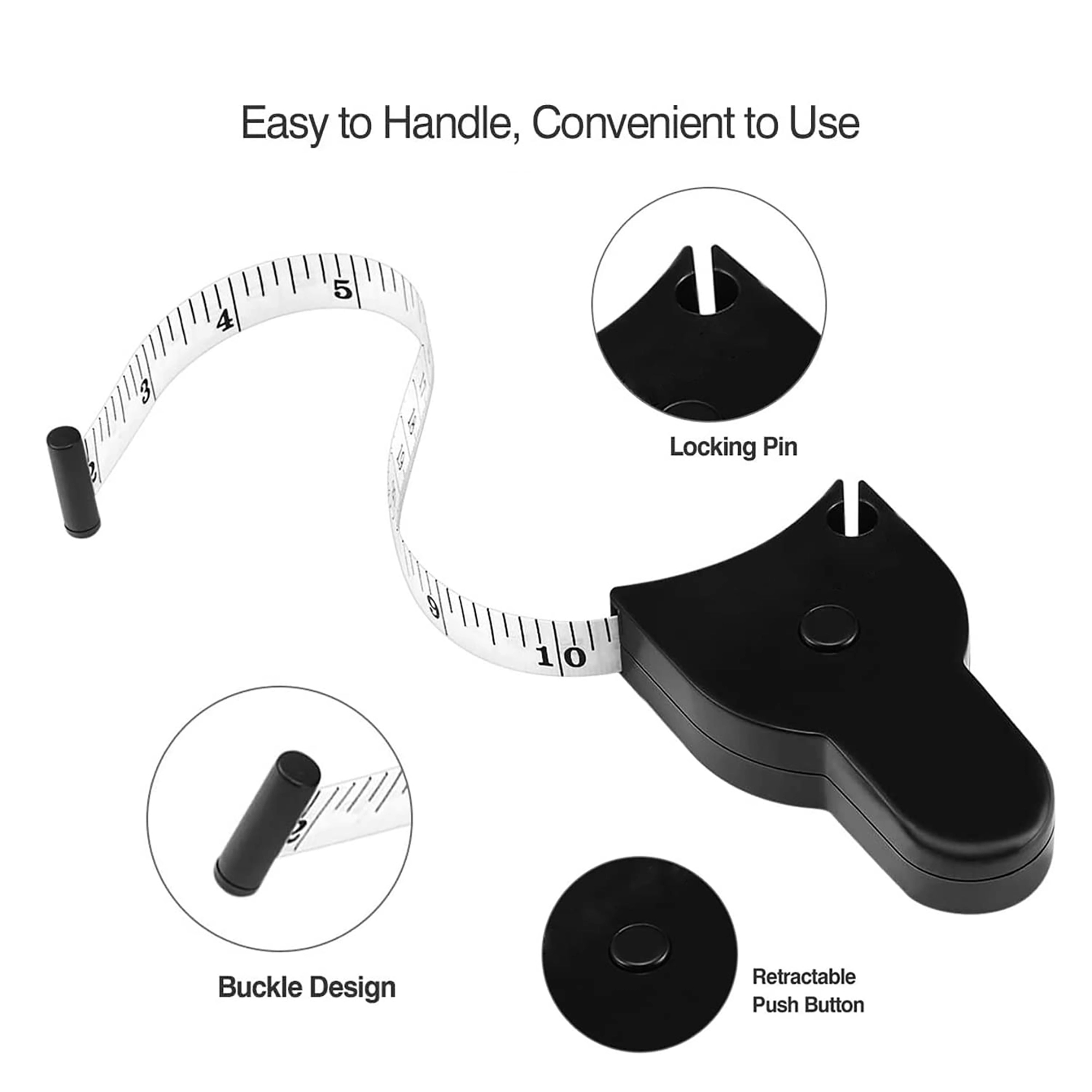 Automatic Telescopic Body Measuring Tape 6
