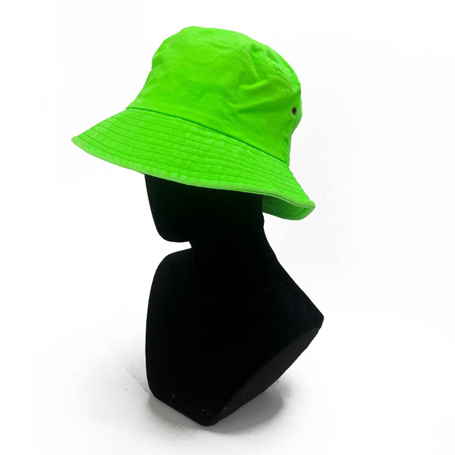 Cotton Breathable Fluorescent Bucket Hat 5
