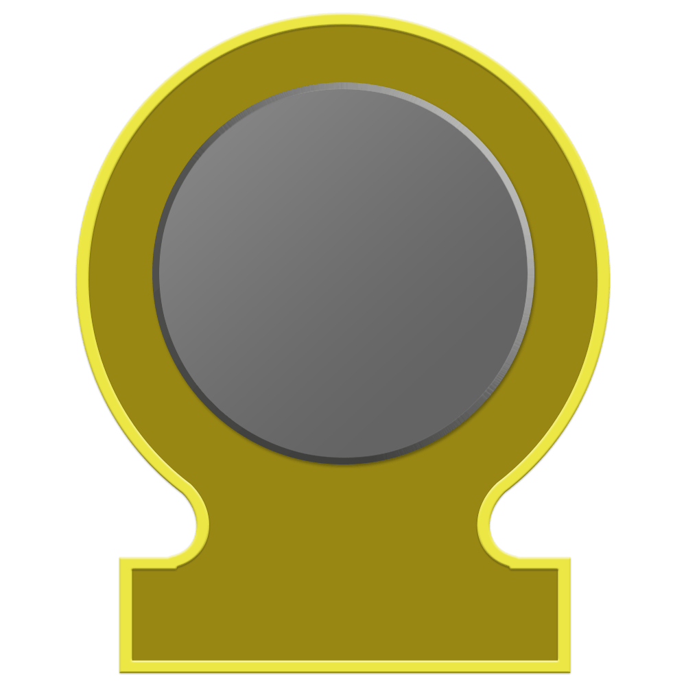 Express Texture Tone 1" x 1-1/4" Balloon Lapel Pin & Magnet Back 7