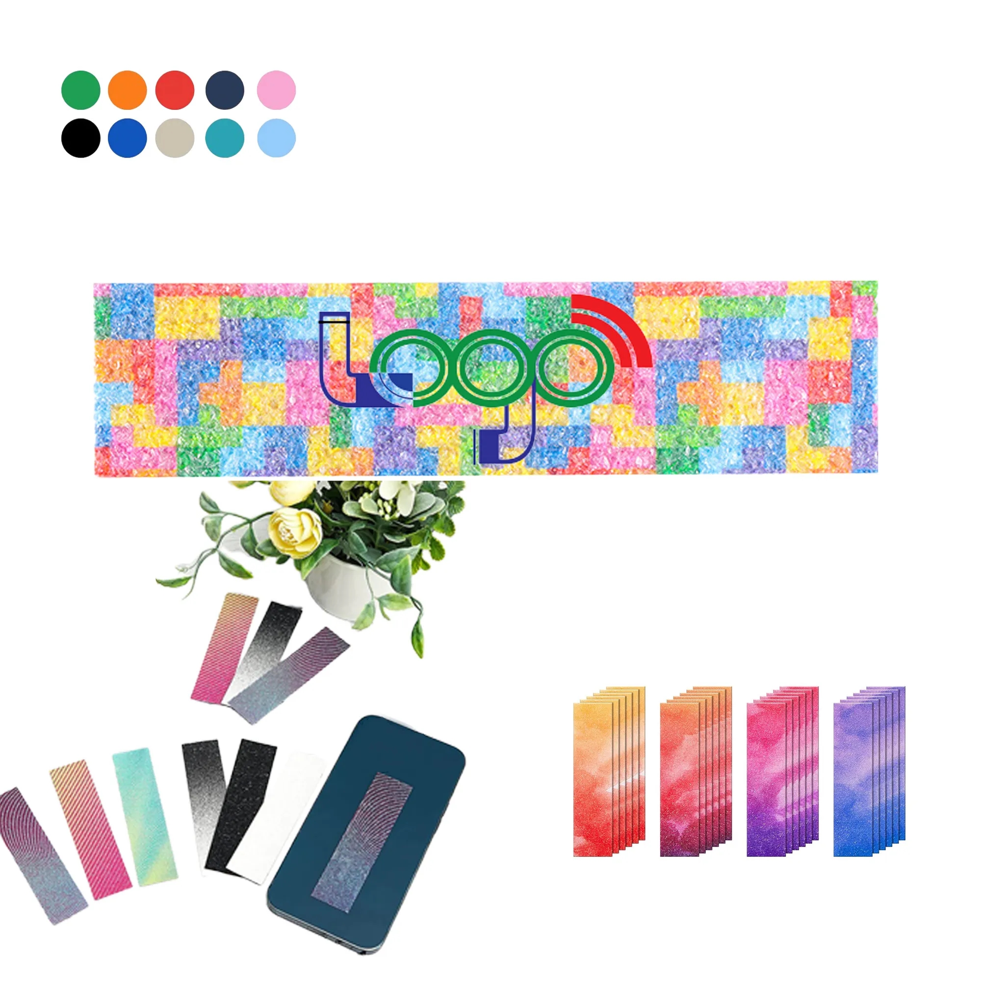 Custom Personal Calm Strips for Anxiety Sensory Stickers 8