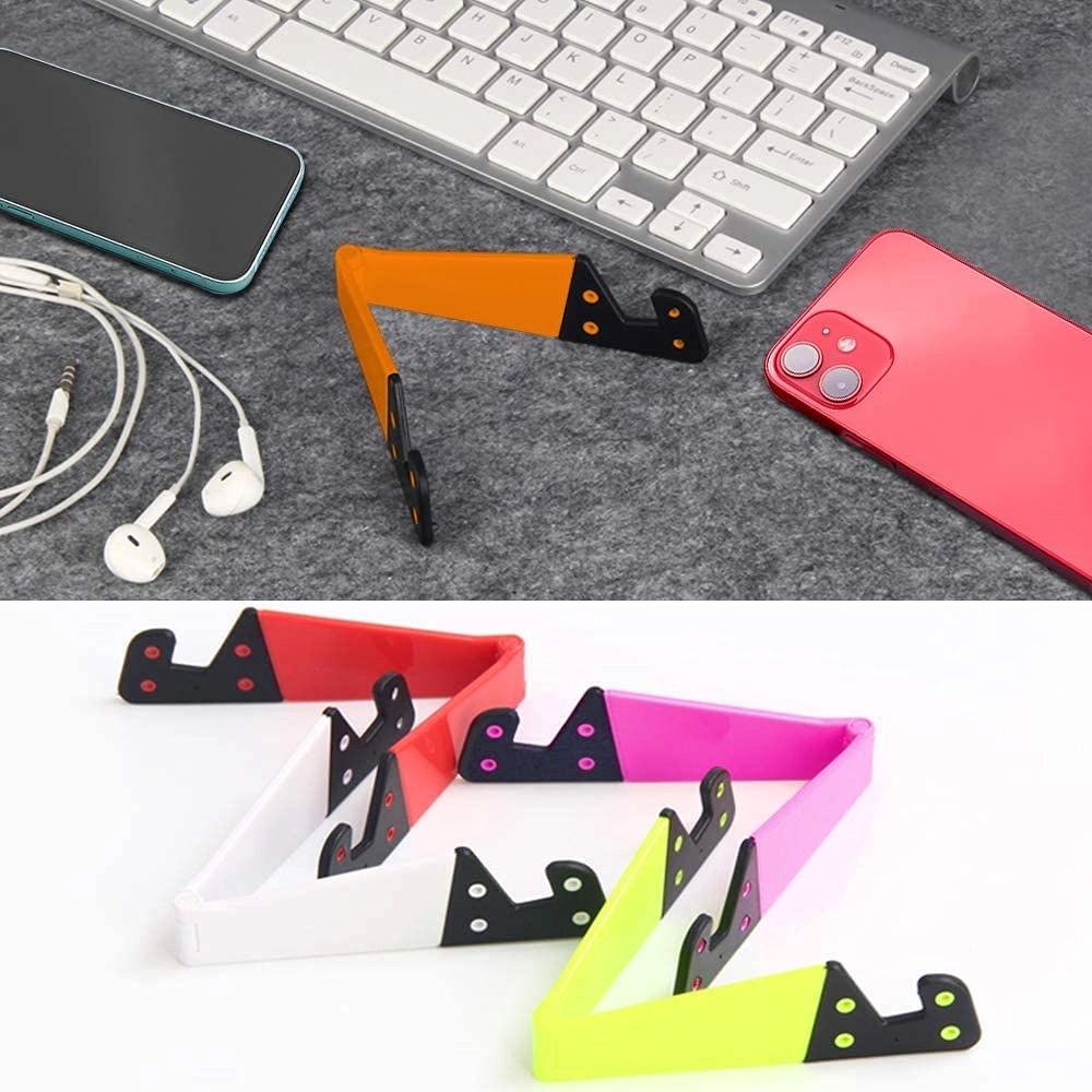 V-Shaped Foldable Smart Phone Tablet Stand Holder 5