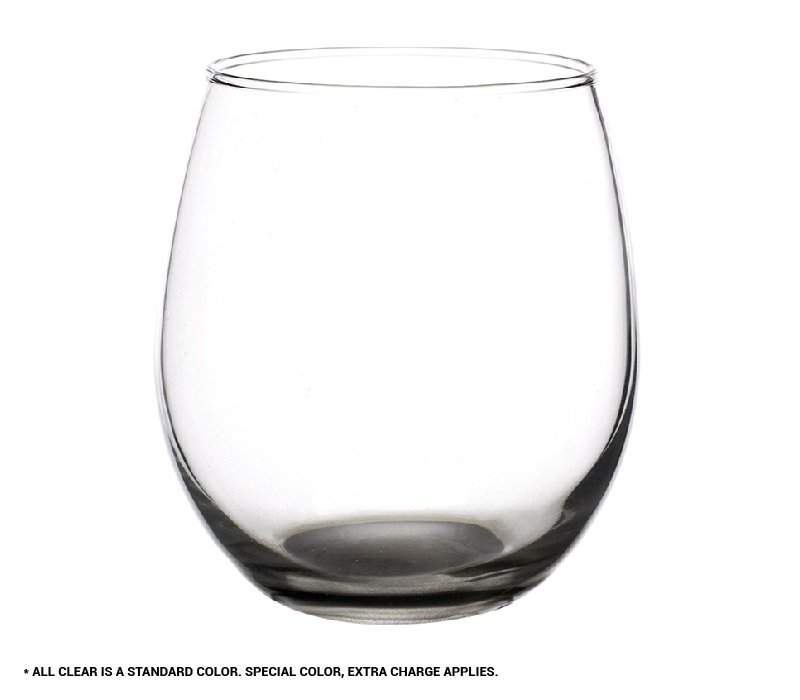 Stem-free Wine Glass, 15 oz. 4