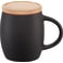 Hearth Ceramic Mug FSC®100% Wood Lid/Coaster 15oz 91