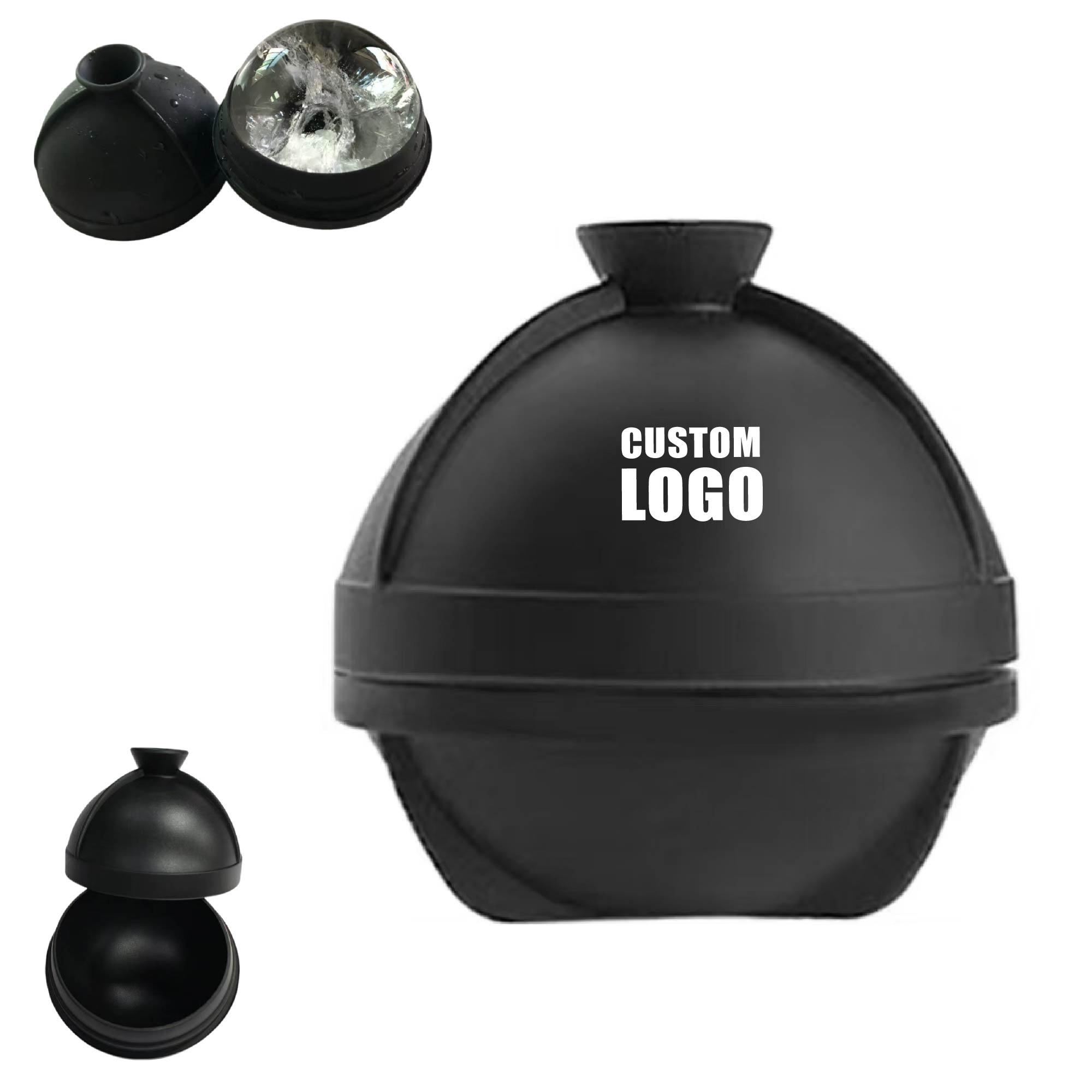 MOQ 10 pcs Silicone Large Ice Ball Mold 3