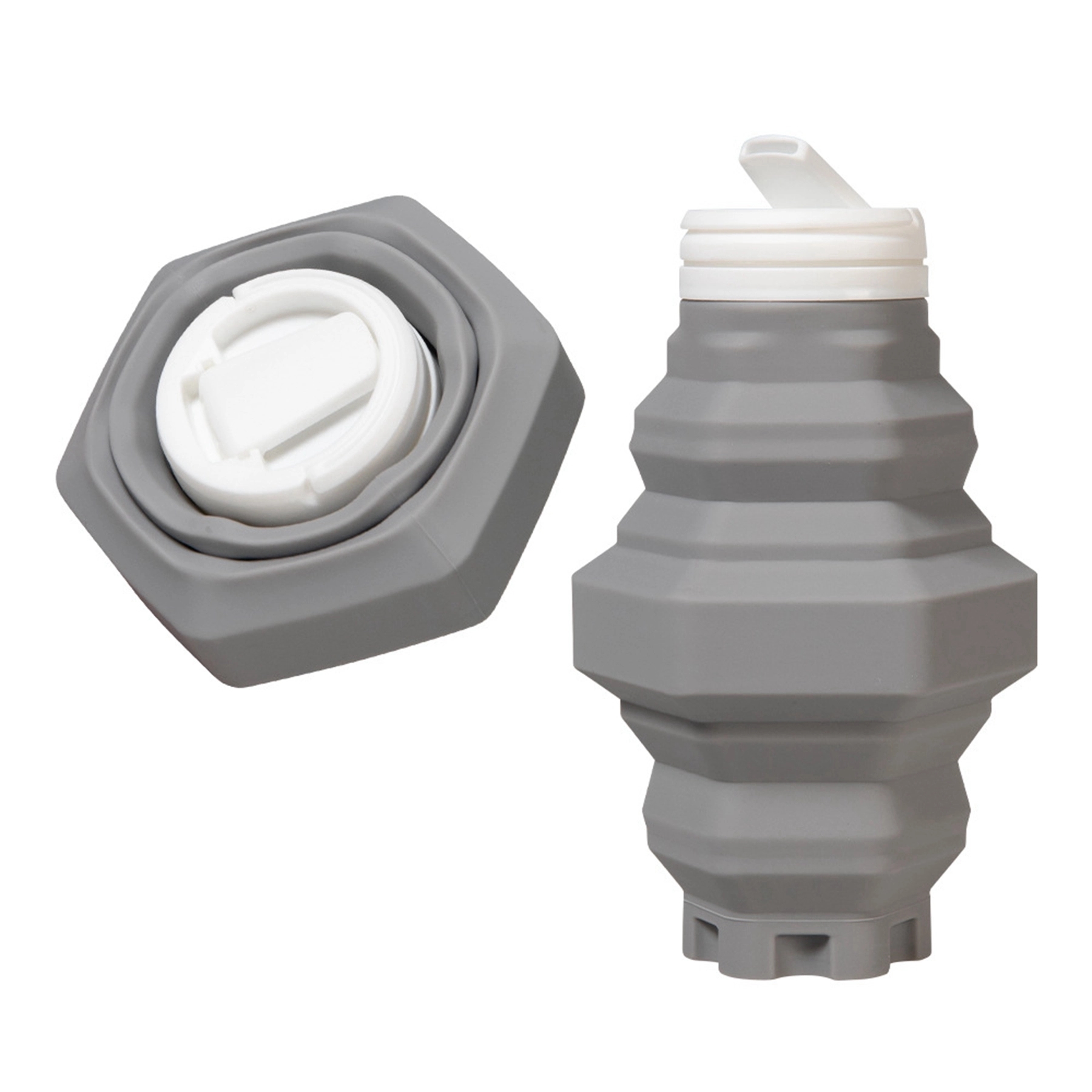 17 Oz. Silicone Collapsible Water Bottle 8
