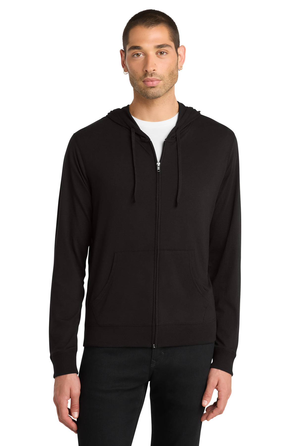 District Jersey Full-Zip Hoodie. DT1100 5