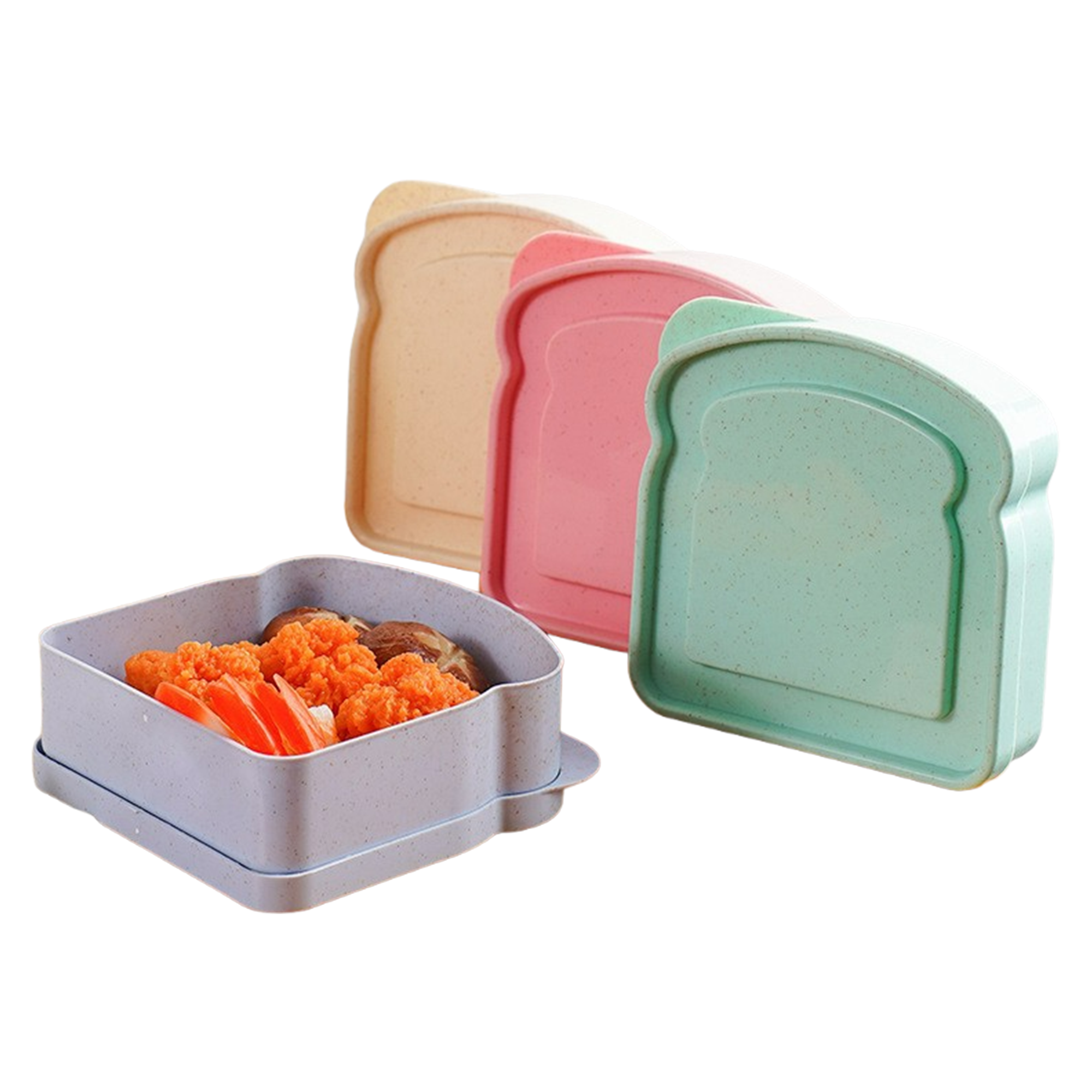 MOQ50 Reusable Straw Lunch Box 3