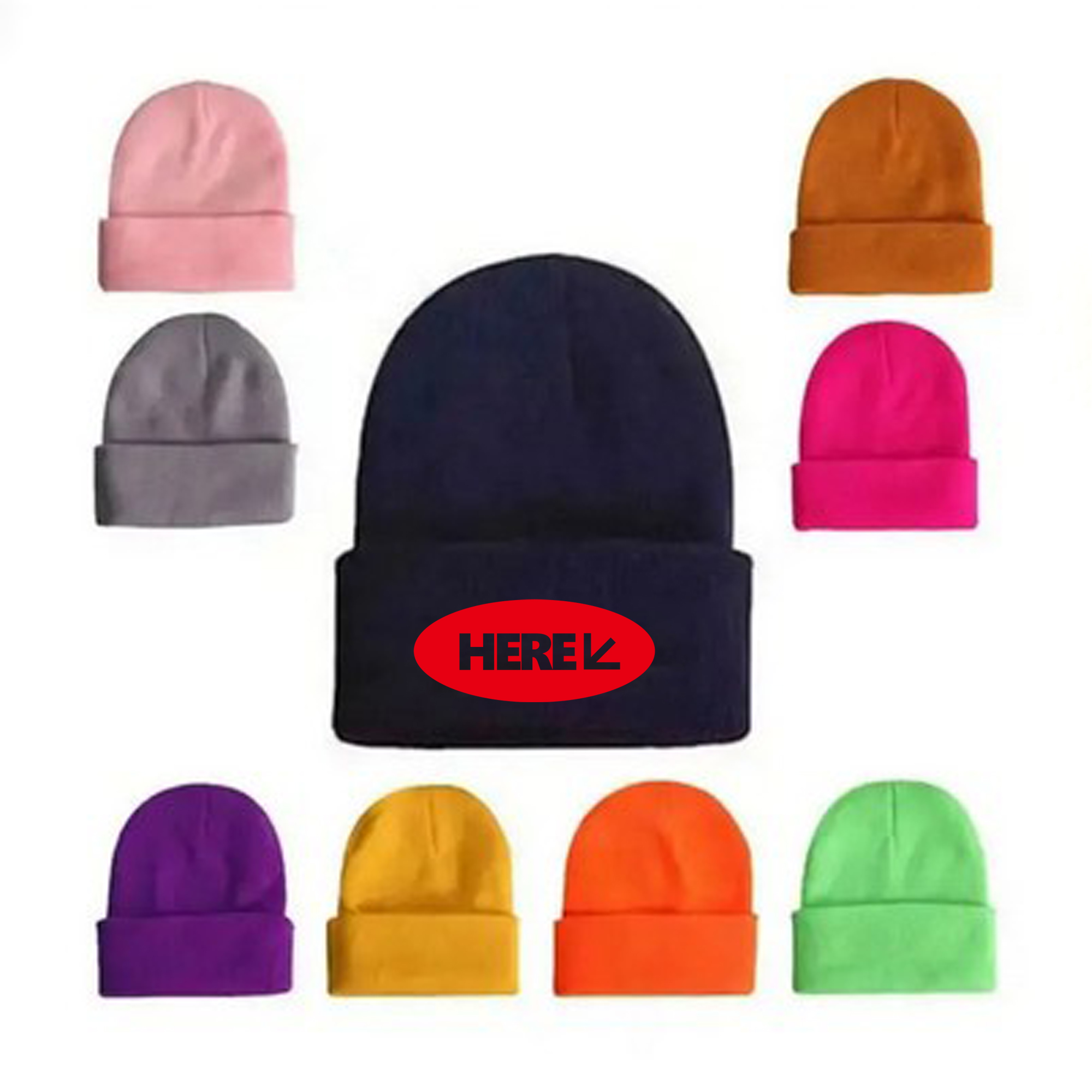 Knitted Beanie Hat 2
