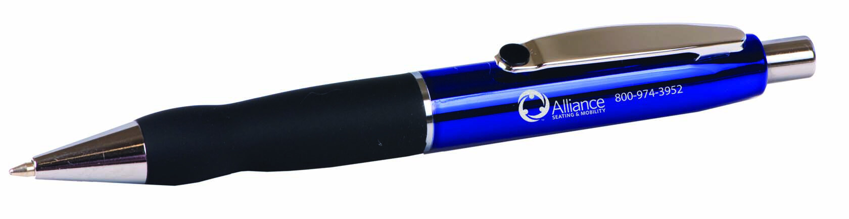 Ignite Rubber Cushioned Fingergrip Retractable Ballpoint Pen