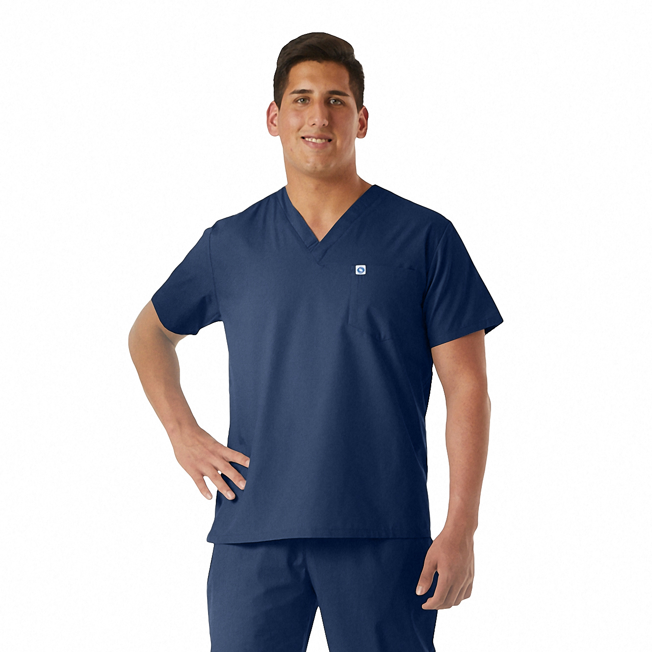 UltraSoft Unisex V-Neck 1-Pocket Scrub Top 13
