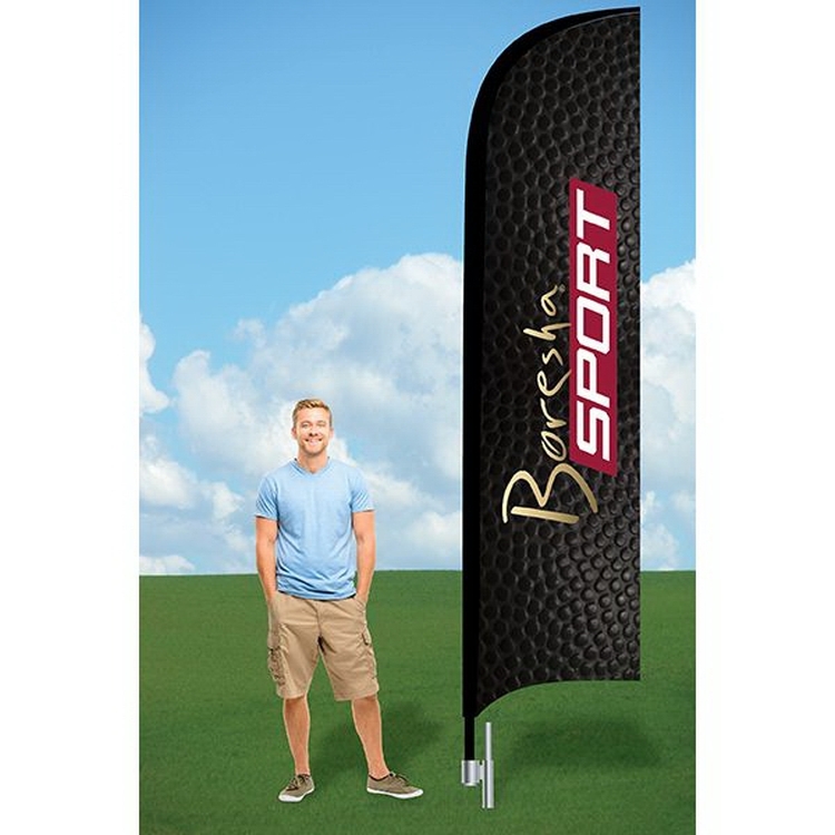 11ft PromoFlag with Ground Stake-Double 1