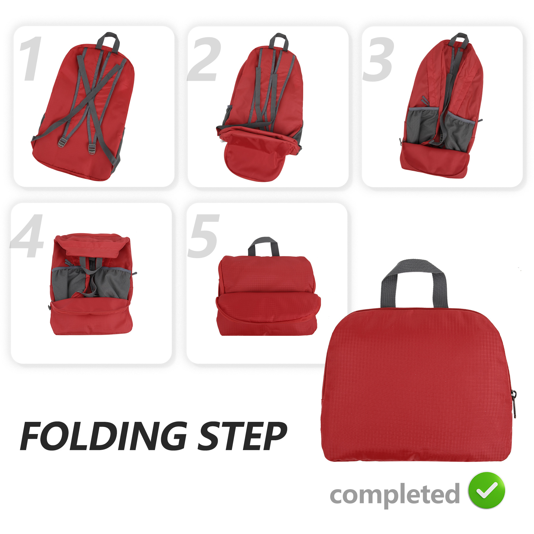 30L Lightweight Packable Travel Hiking Backpack 6