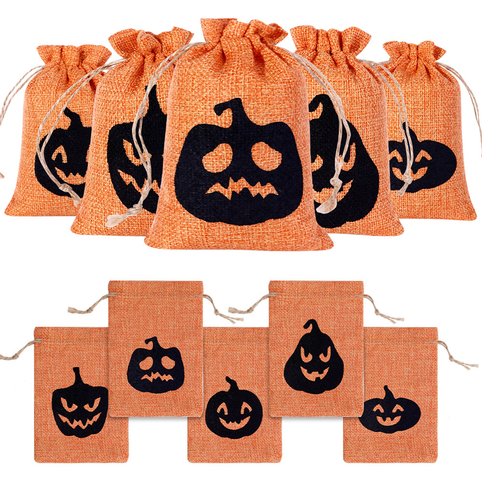 Pumpkin Halloween Candy Bags 2