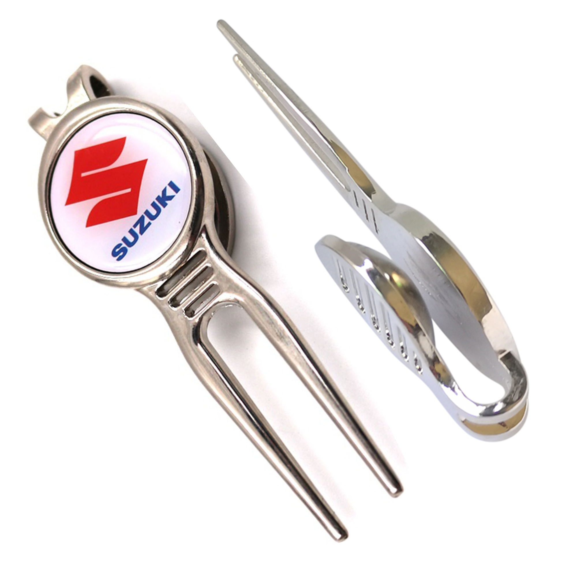 Zinc Alloy Golf Divot Repair Tool with Ball Marker 3