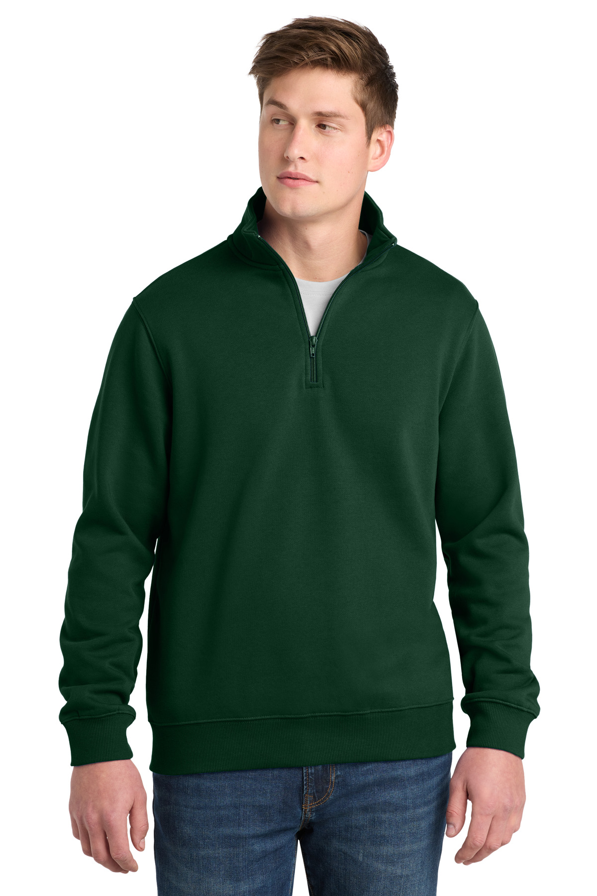 Sport-Tek 1/4-Zip Sweatshirt. ST253, custom hoodie or sweatshirt with logo imprint 57