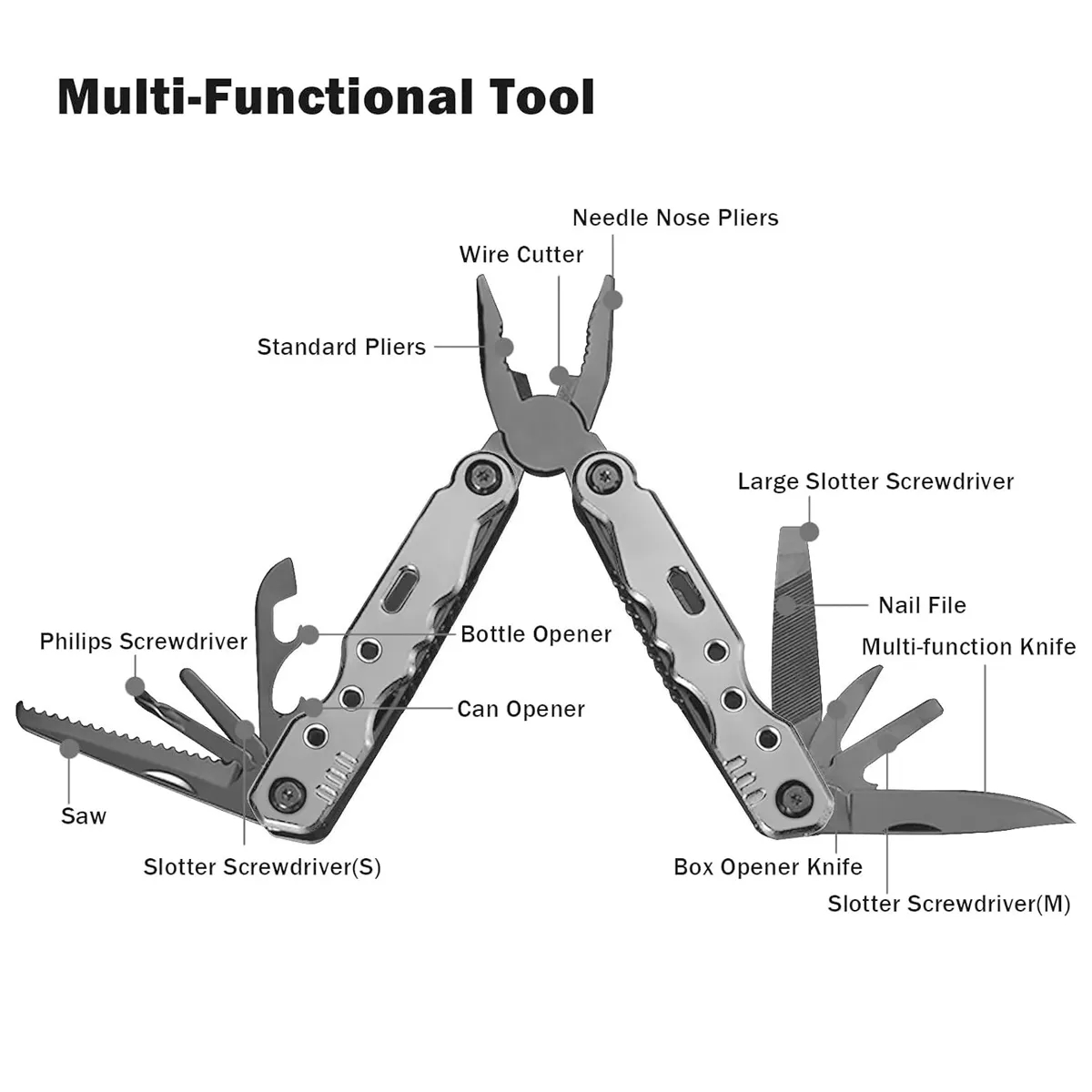 Multi Pocket Tool Camping 5