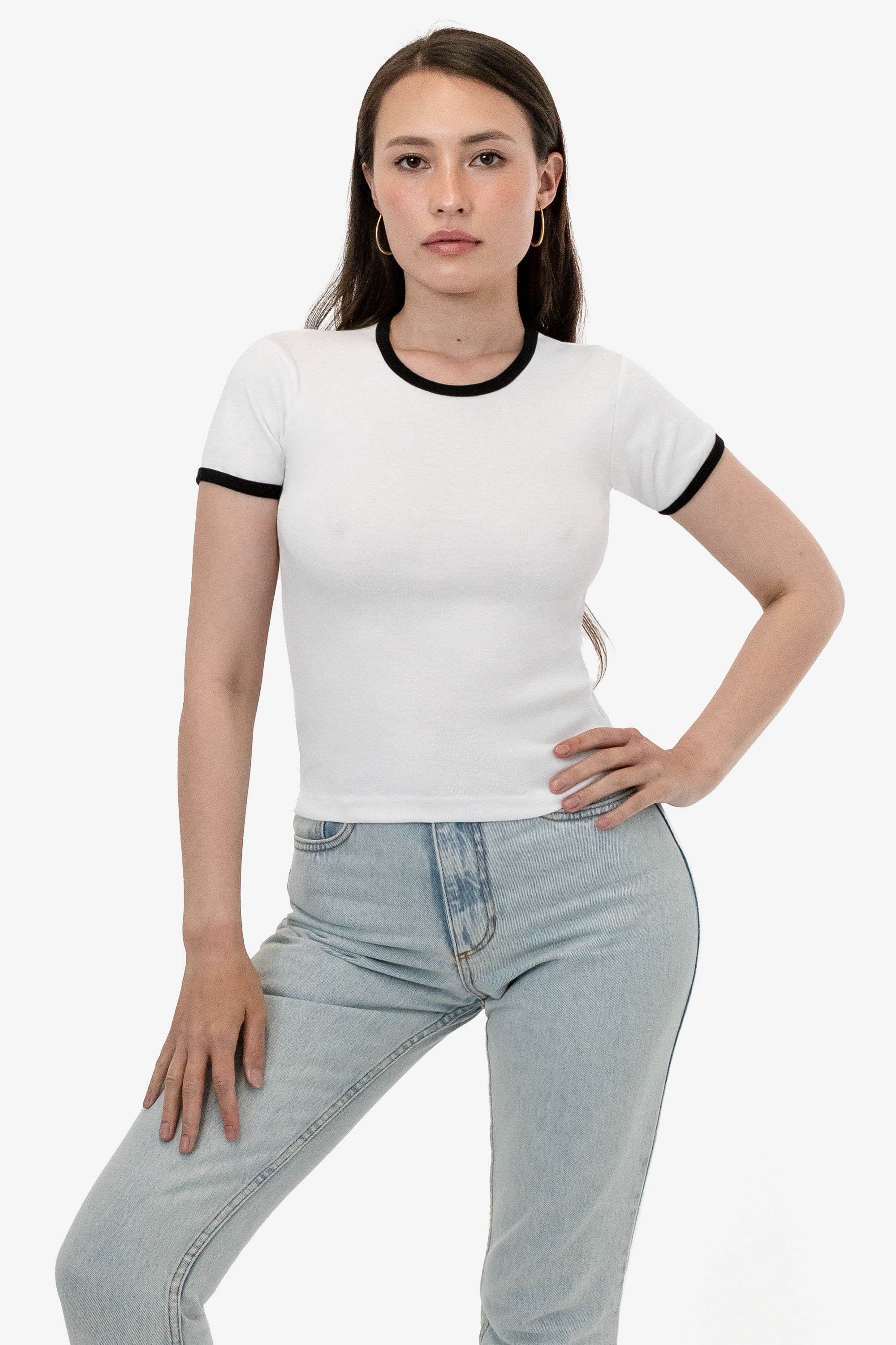BABY RIB CLASSIC CREW NECK TEE 14