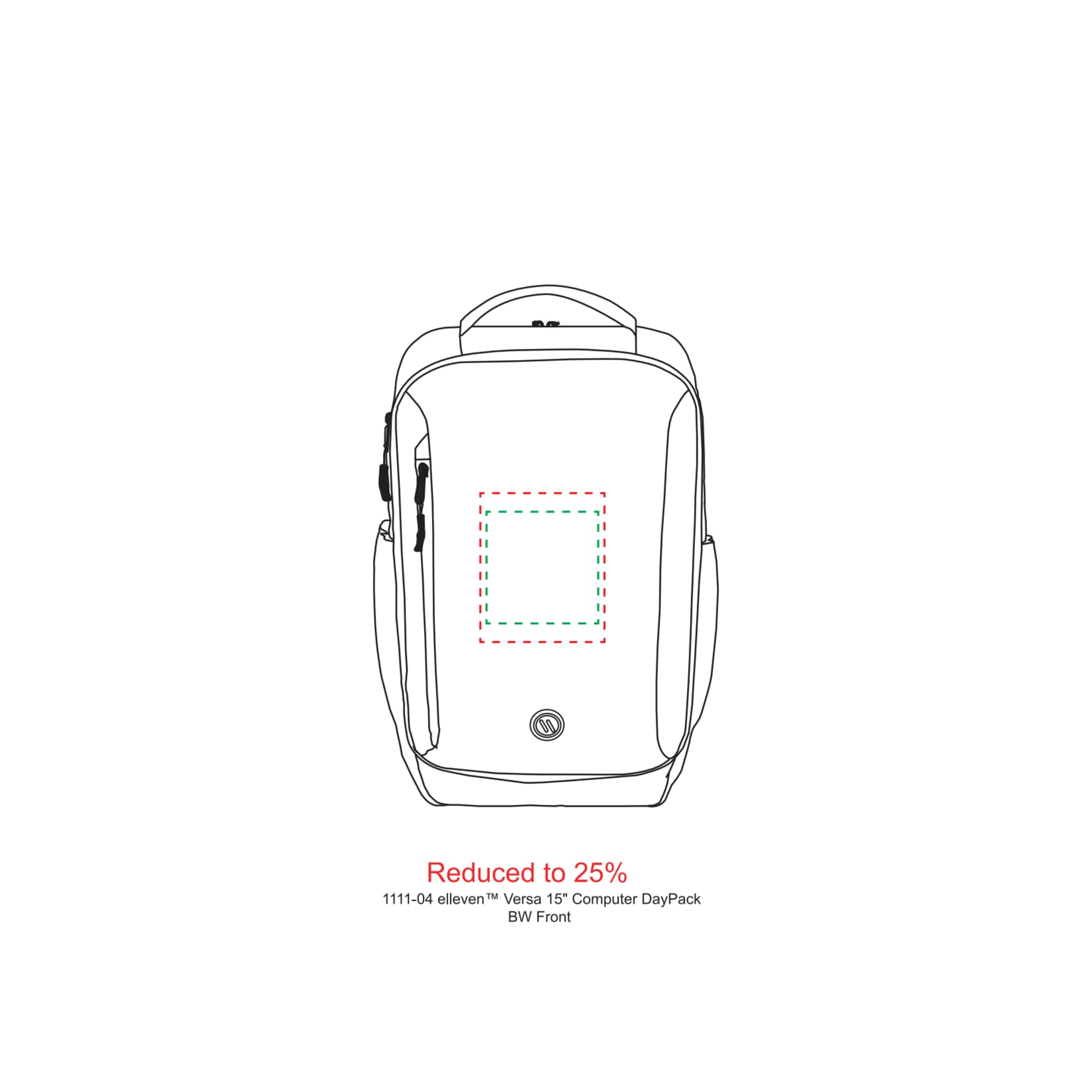 elleven™ Versa 15" Computer  DayPack 15